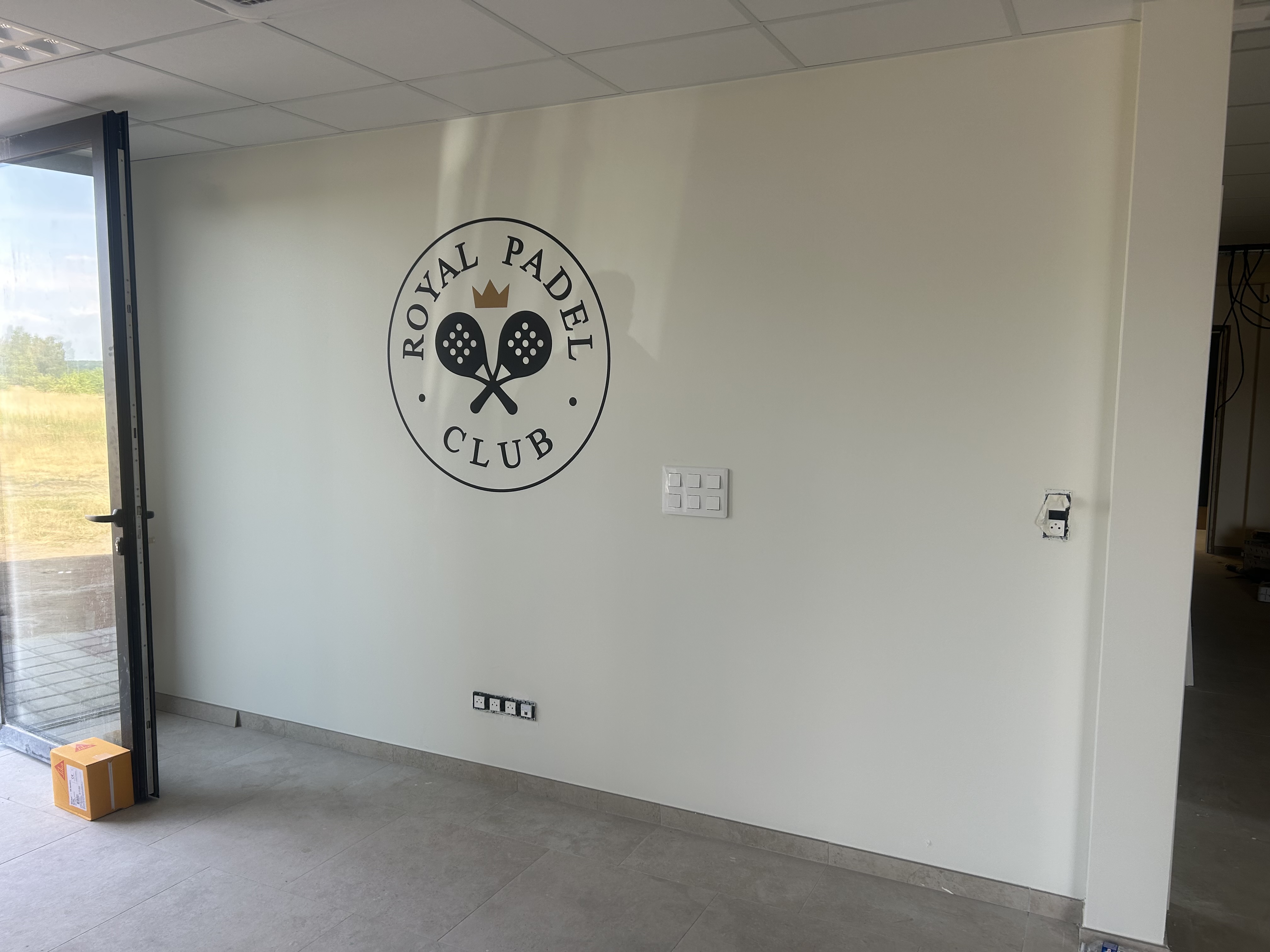 Branding mural